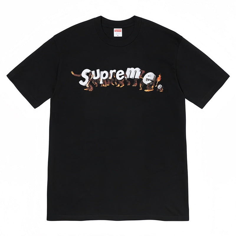 跨境供货外贸批发潮牌supreme短袖美式BOX经典240克上衣T恤半袖3 (19)