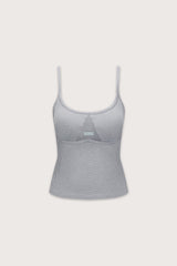 Seamless Rib Vest - Vintage Grey